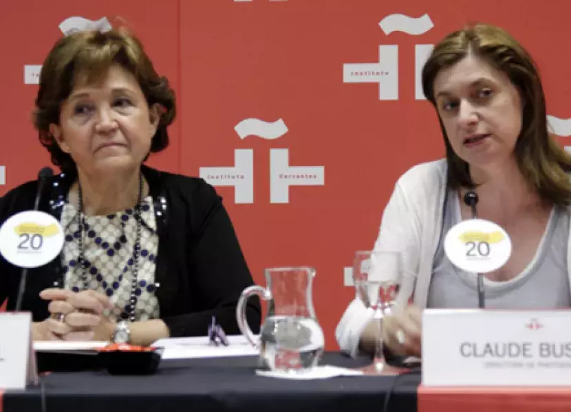 Claude Bussac, directora de PHotoEspaña, expone el tema de la muestra que, una vez más, se centra en la fotografía Latinoamericana.