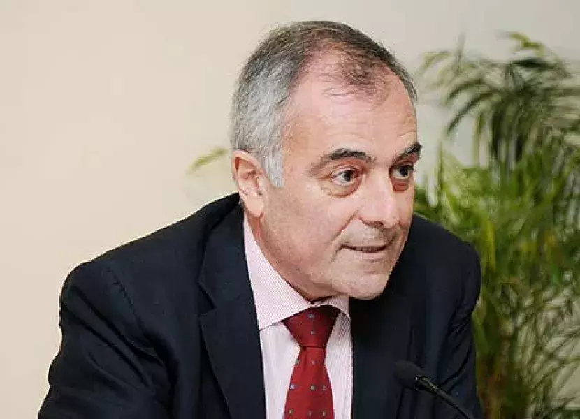 El embajador de España en Maruecos, Alberto Navarro, durante su discurso.