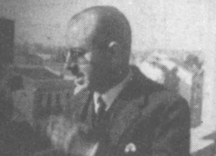 El poeta Dámaso Alonso.