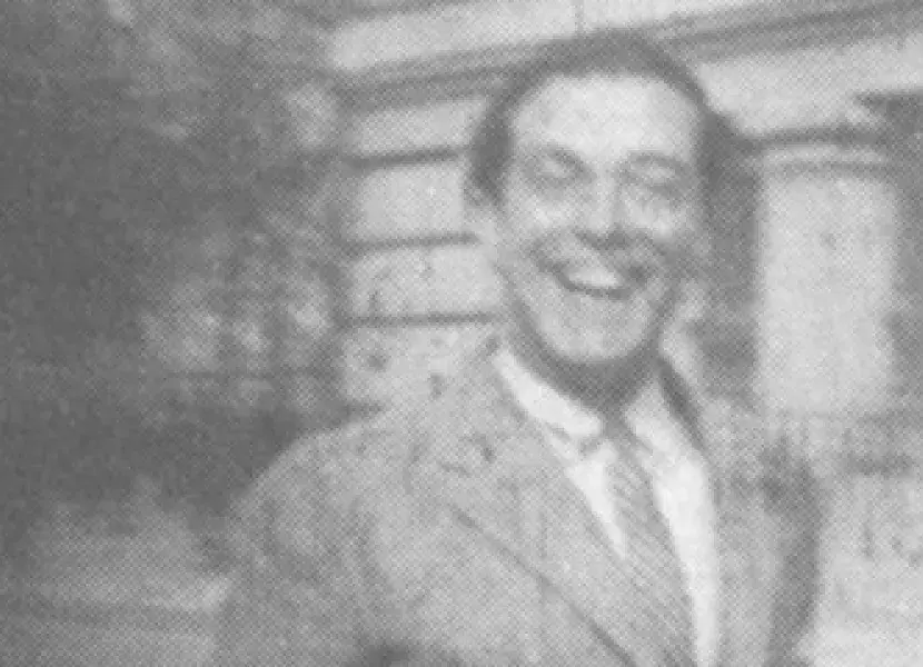 El poeta Rafael Alberti.