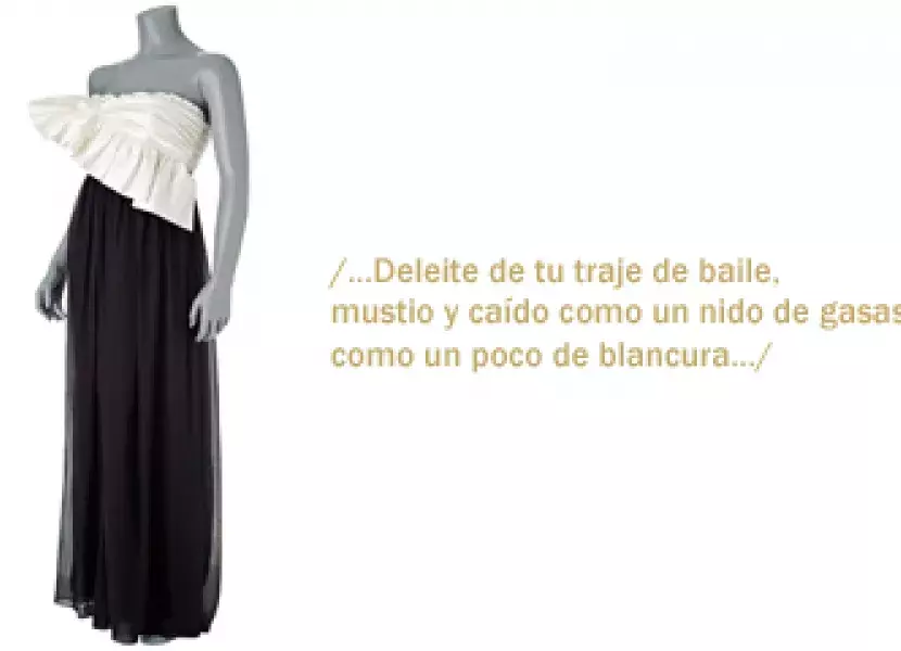 Diseño de Purificación García. Texto de Dulce María Loynaz.