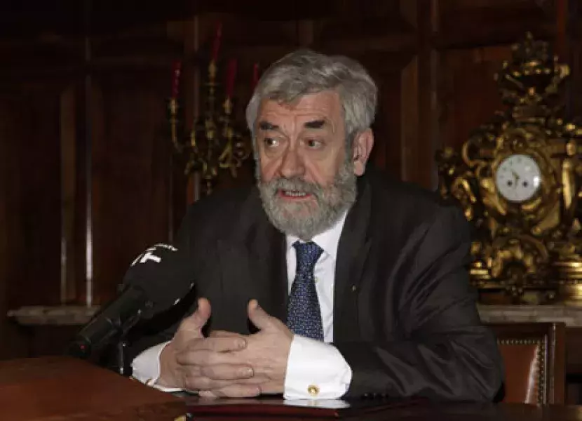 Miguel Ángel Alario, presidente de la Real Academia de las Ciencias.