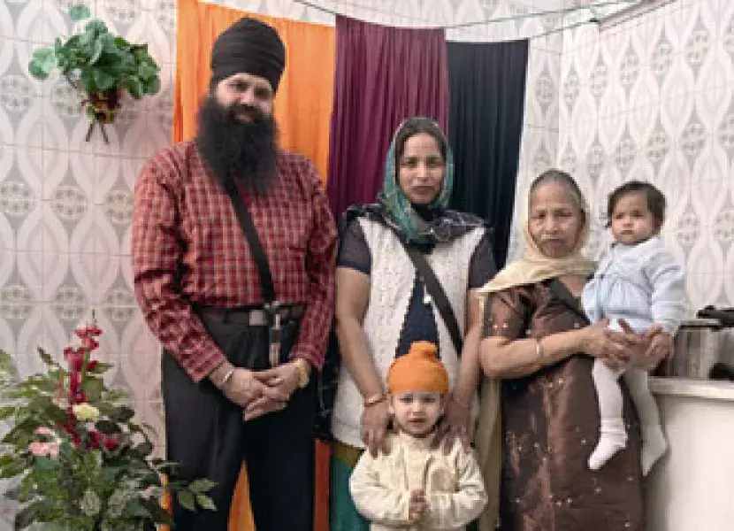 Familia de origen hindú con residencia en España desde hace 7 años