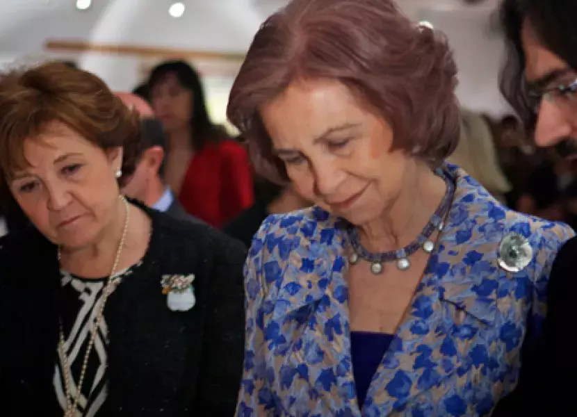 El comisario de  la exposición «Un Mar de Leyes»