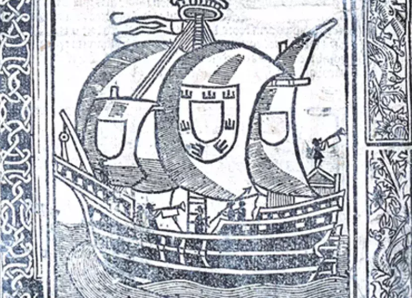 Libro «Consolat de mar» (1518), por Karles Amorós.