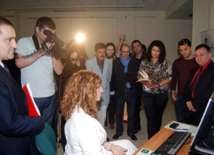 la presentación del Punto de Información del Flamenco (PIF)
