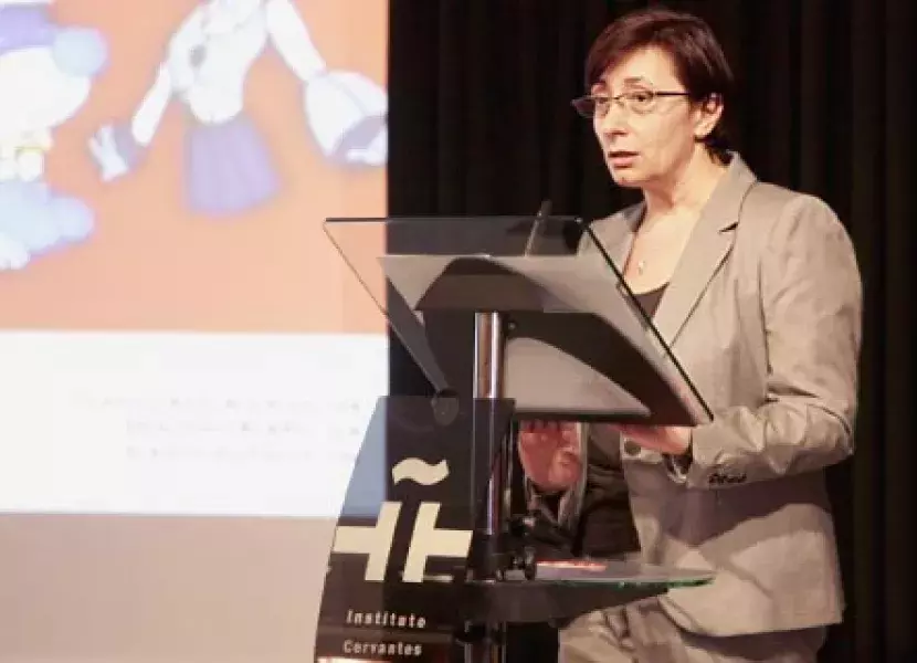 Intervención de Raquel Romero, subdirectora académica del Instituto Cervantes.