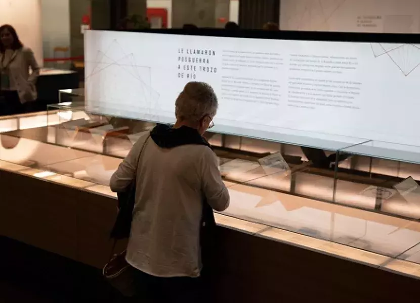 Exposición de cerca