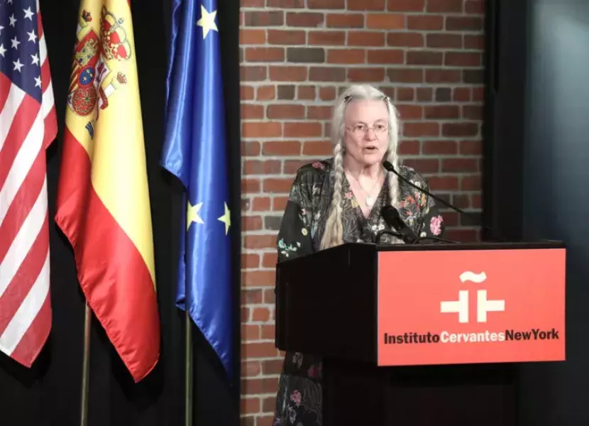La escritora estadounidense Sharon Olds