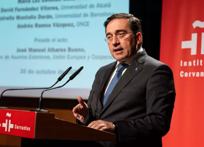 El ministro de Asuntos Exteriores en funciones, José Manuel Albares,