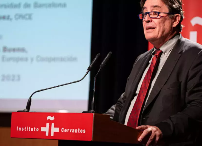 Luis García Montero, director del Instituto Cervantes