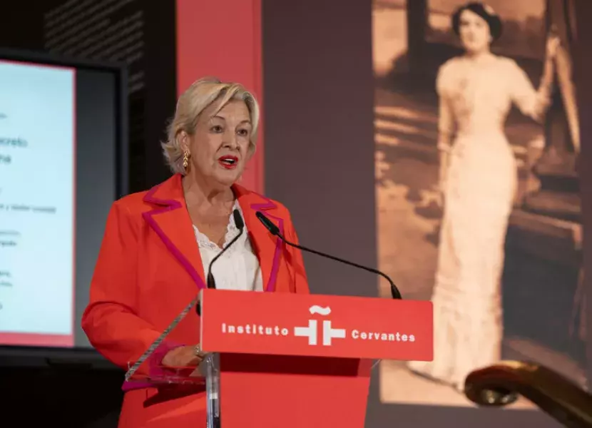   Alicia Viladomat, nieta de Pilar de Valderrama, reivindicó la figura de la poeta y dramaturga, sobre quien publicó el libro “Memorias de un gran secreto” en 2022