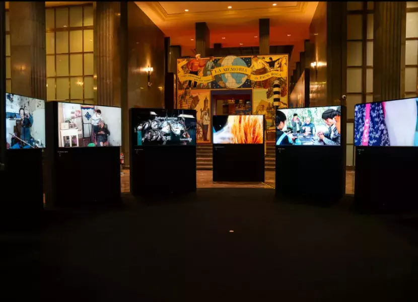 La exhibición