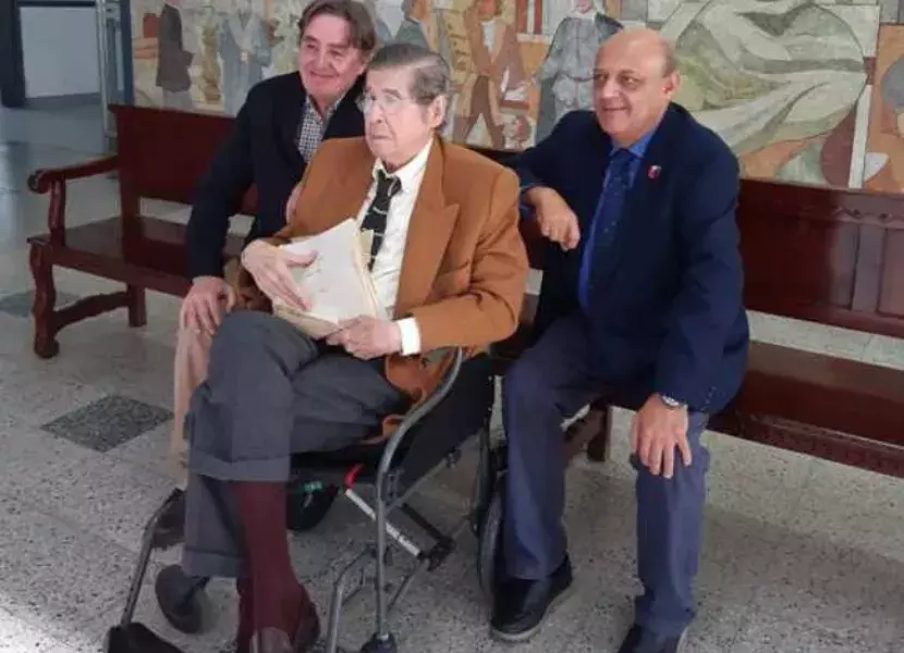 Los tres participantes