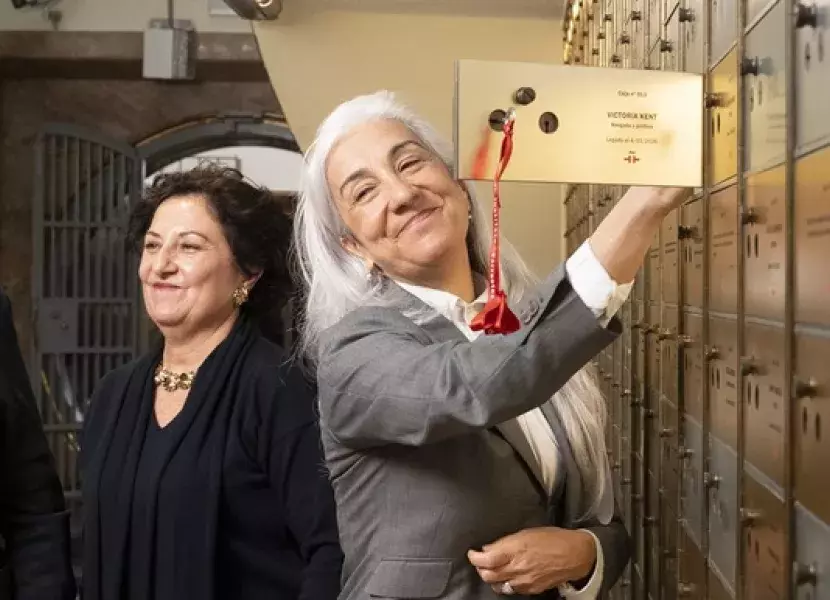 Introducción del legado de Victoria Kent en la Caja de las Letras.