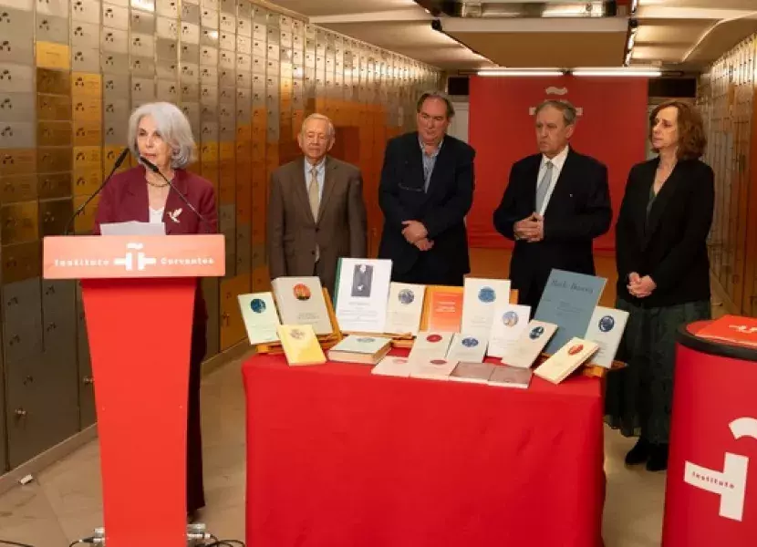 Durante el legado a la Caja de las Letras