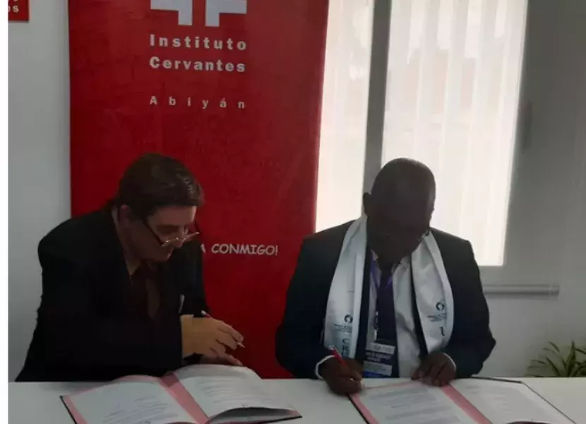 El Instituto Cervantes inaugura el Aula Cervantes de Abiyán (Costa de Marfil)