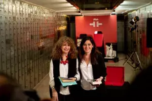 Gioconda Belli y Raquel Caleya