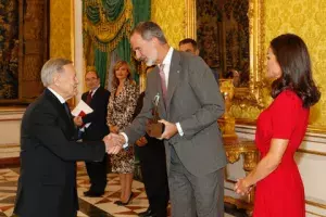 El Rey Felipe ha entregado el Premio Ñ