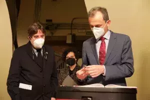 Pedro Duque, deposita el Legado