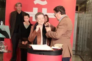 La viuda del escritor, Demetria Chamorro