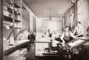 La Imprenta López en 1913