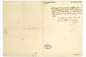 Documento AGI sobre Catalina de Erauso