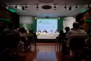 Salón de actos de la sede central del Instituto Cervantes en Madrid