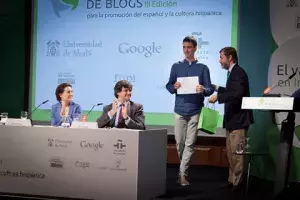 El joven español Daniel Hernández Ruiz recoge el premio