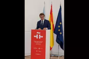 El presidente de la Xunta de Galicia, Alberto Núñez Feijóo