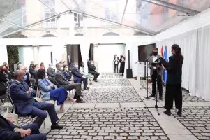 Actores de la Joven Compañía Nacional de Teatro Clásico