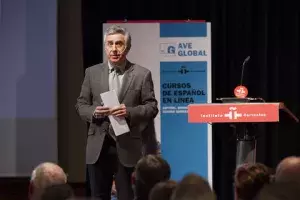 El jefe del departamento de Ordenación y Proyectos Académicos del Instituto Cervantes, Álvaro García Santa-Cecilia