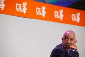 El escritor cubano Leonardo Padura