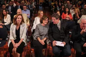 Carmen Calvo, Luis García Montero y Carmen Noguero