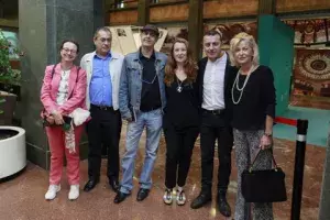 Varios de los integrantes de la Compañía Nacional de Teatro Clásico