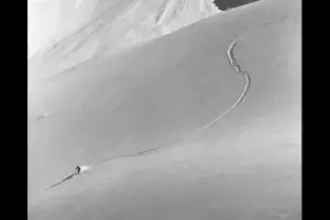 Nieve en la cordillera El Portillo