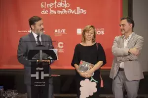 El secretario general del Instituto Cervantes, Rafael Rodríguez-Ponga ha dirigido unas palabras al público asistente