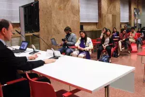 Prestigiosos periodistas de la India realizaron una visita a la sede central del Cervantes