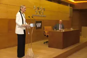 Cristina Cifuentes, durante su intervención