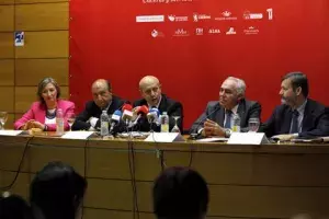 Durante la rueda de prensa