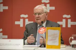 El director del Instituto Cervantes, Víctor García de la Concha