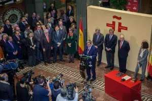 La toma de posesión se ha celebrado en la sede central del Instituto Cervantes en Madrid