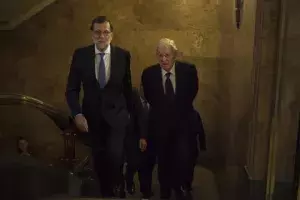 Mariano Rajoy y Víctor García de la Concha