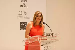 La presidenta de la Junta de Andalucía, Susana Díaz