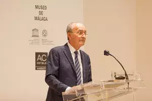 El alcalde de Málaga, Francisco Manuel de la Torre