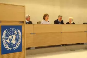 intervención en la sede en Ginebra de la Organización de las Naciones Unidas.