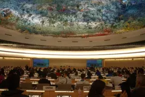 Vista general de la sede de la Organización de las Naciones Unidas en Ginebra