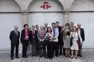 Foto de familia del simposio «Superación de la crisis y posibilidades de desarrollo inovador. Perspectivas de Esapaña y Rusia».