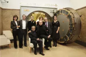Carmen Caffarel, Mario Sabato, Daniel Mordzinski y Juan Cruz