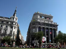 La lluvia de palabras con la que ha comenzado la celebración del Día E se ha iniciado a las 11.00 de la mañana